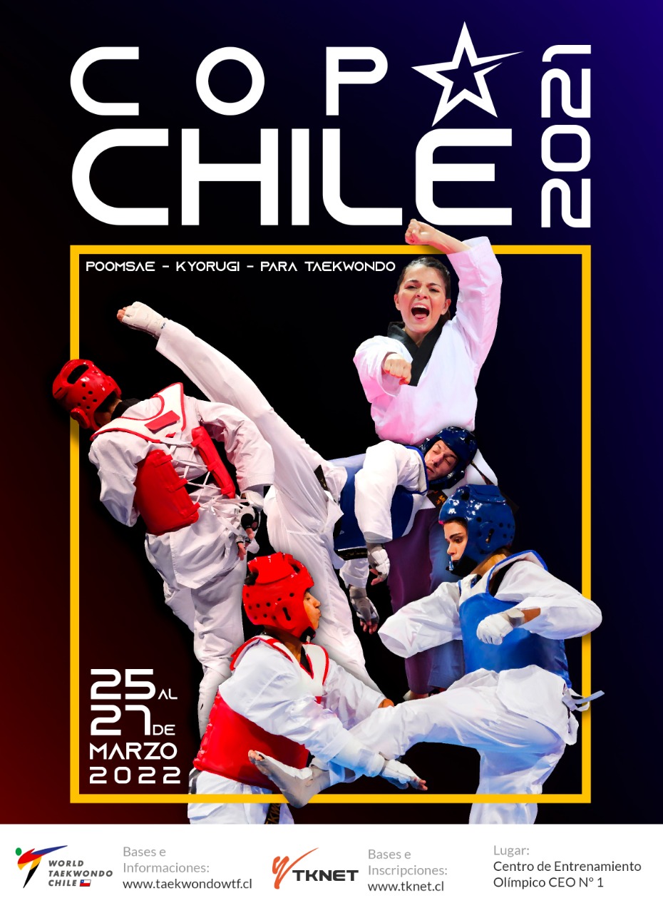 COPA CHILE 2021 KYORUGUI- POOMSAE Y PARATAEKWONDO