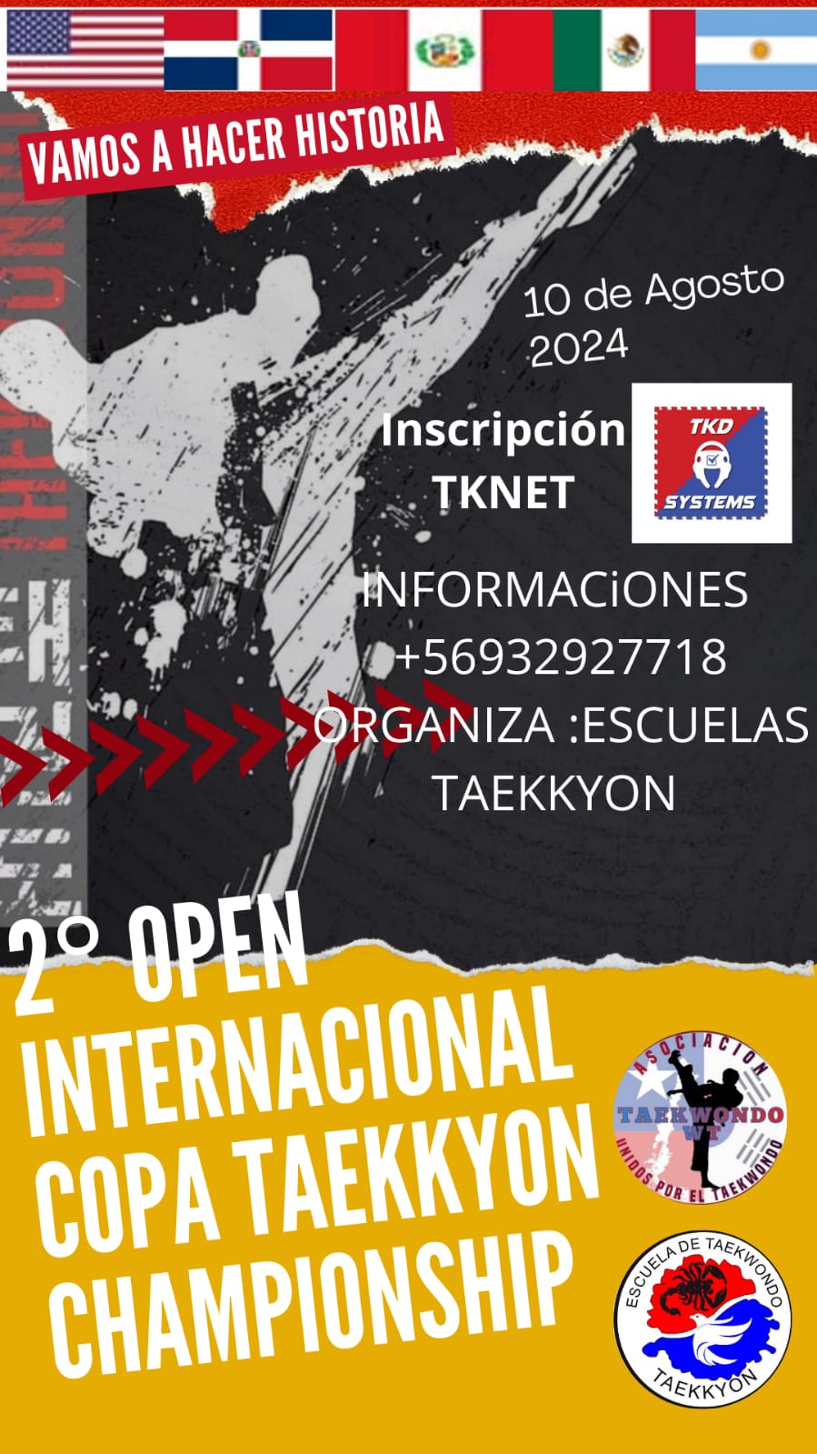 2° OPEN INTERNACIONAL COPA TAEKKYON CHAMPIONSHIP