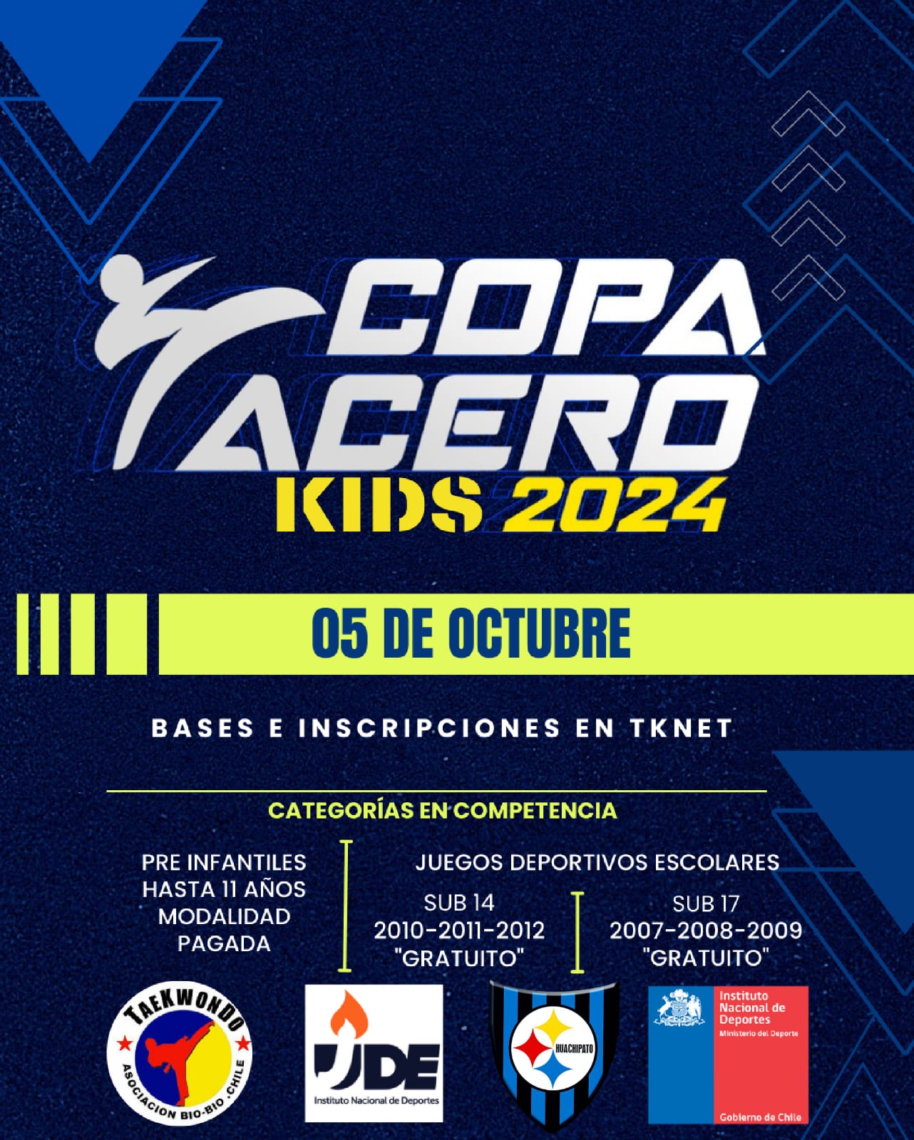 COPA ACERO KIDS - JDE BIO BIO 2024