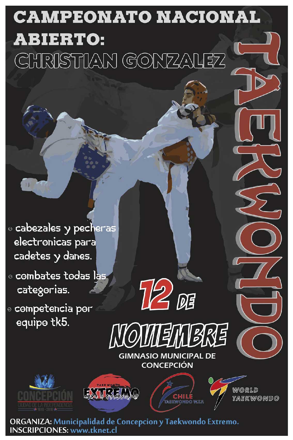 CAMPEONATO ABIERTO NACIONAL DE TAEKWONDO 2017